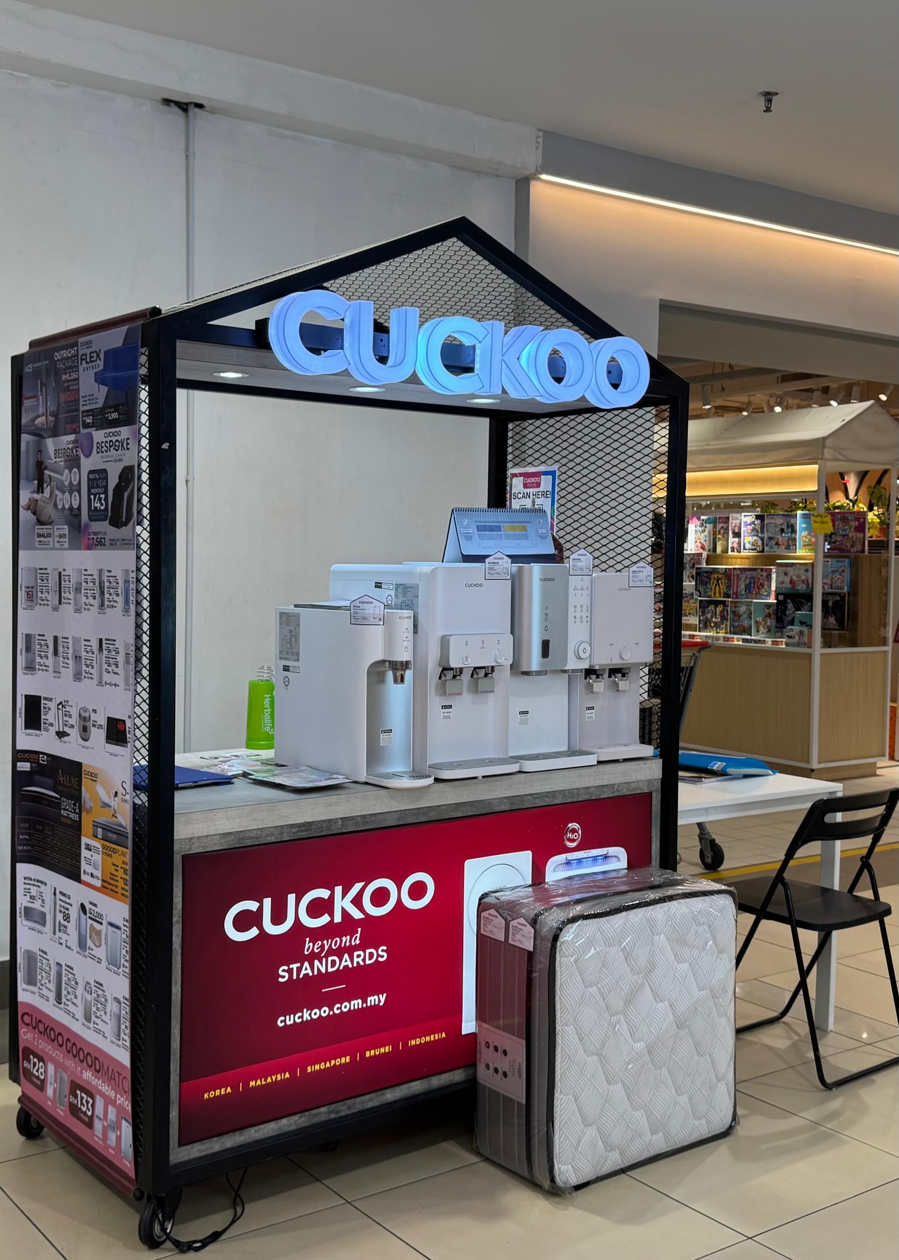 Cuckoo kiosk