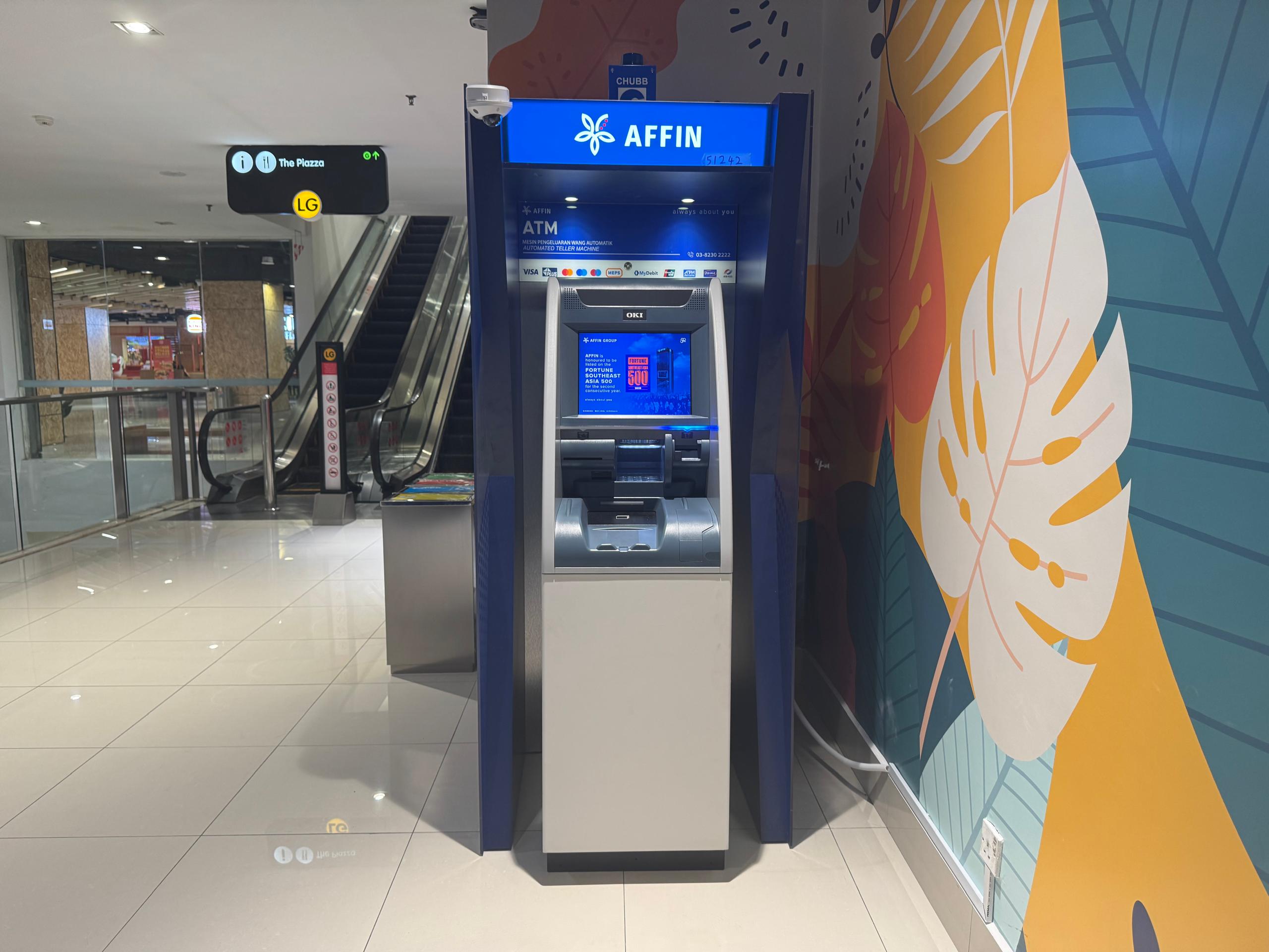 Affin ATM machine